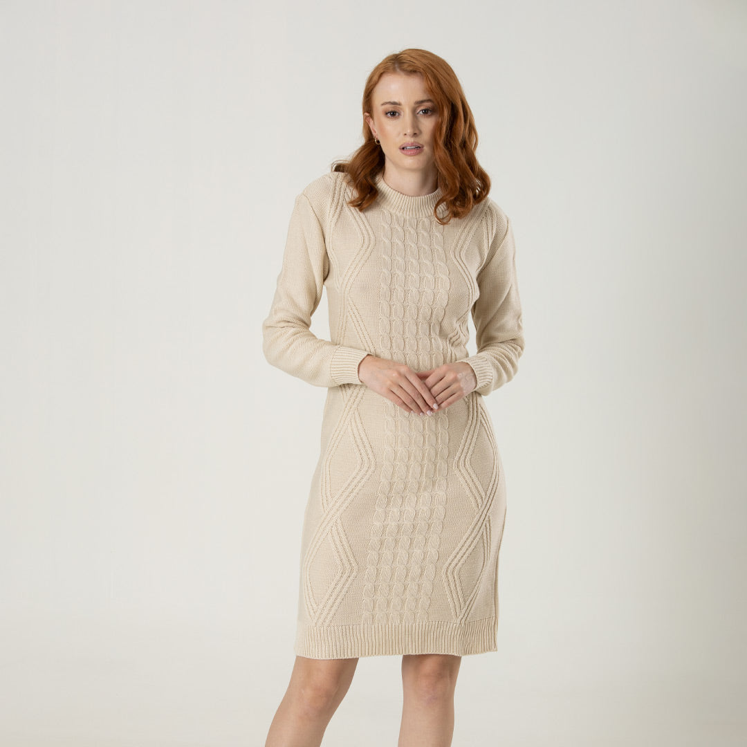 Vestido Samy Beige
