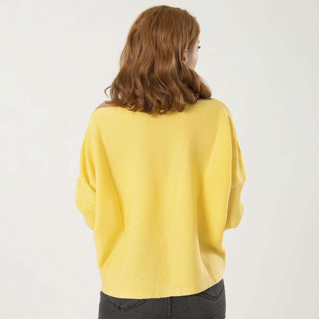 Blusa Celeste Color Amarillo