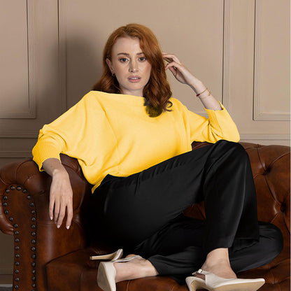 Blusa Celeste Color Amarillo