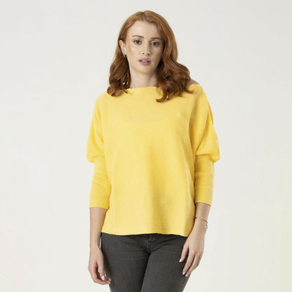 Blusa Celeste Color Amarillo