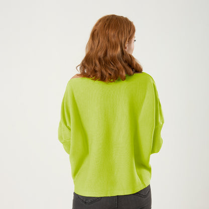 Blusa Celeste Color Verde Pistacho