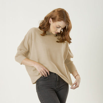 Blusa Celeste Color Beige