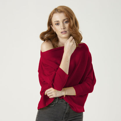 Blusa Celeste Color Rojo