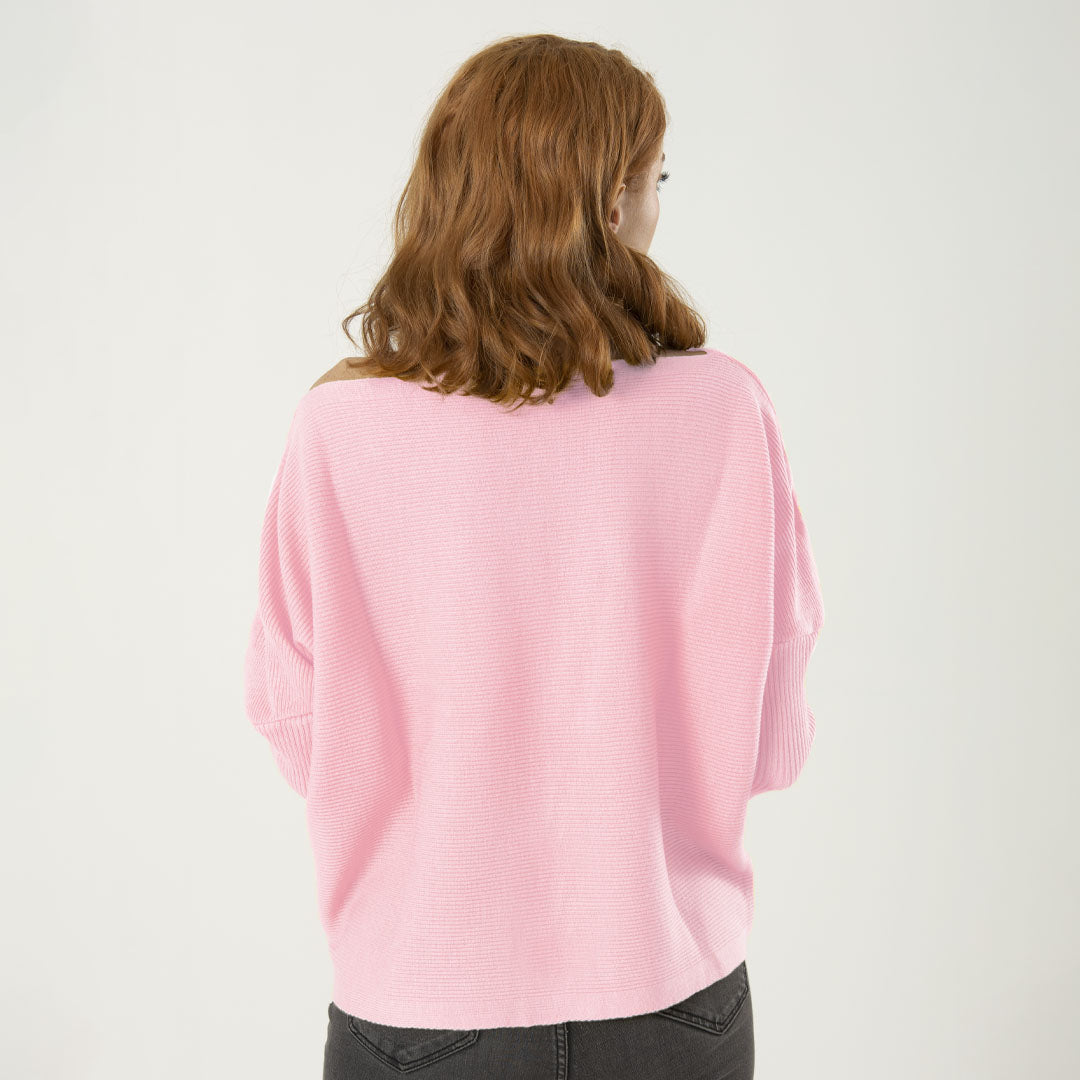 Blusa Celeste Color Rosa