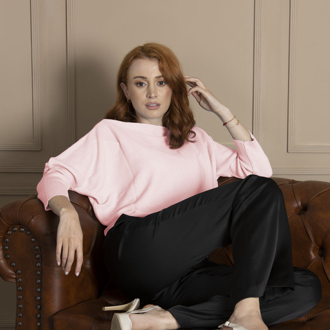 Blusa Celeste Color Rosa