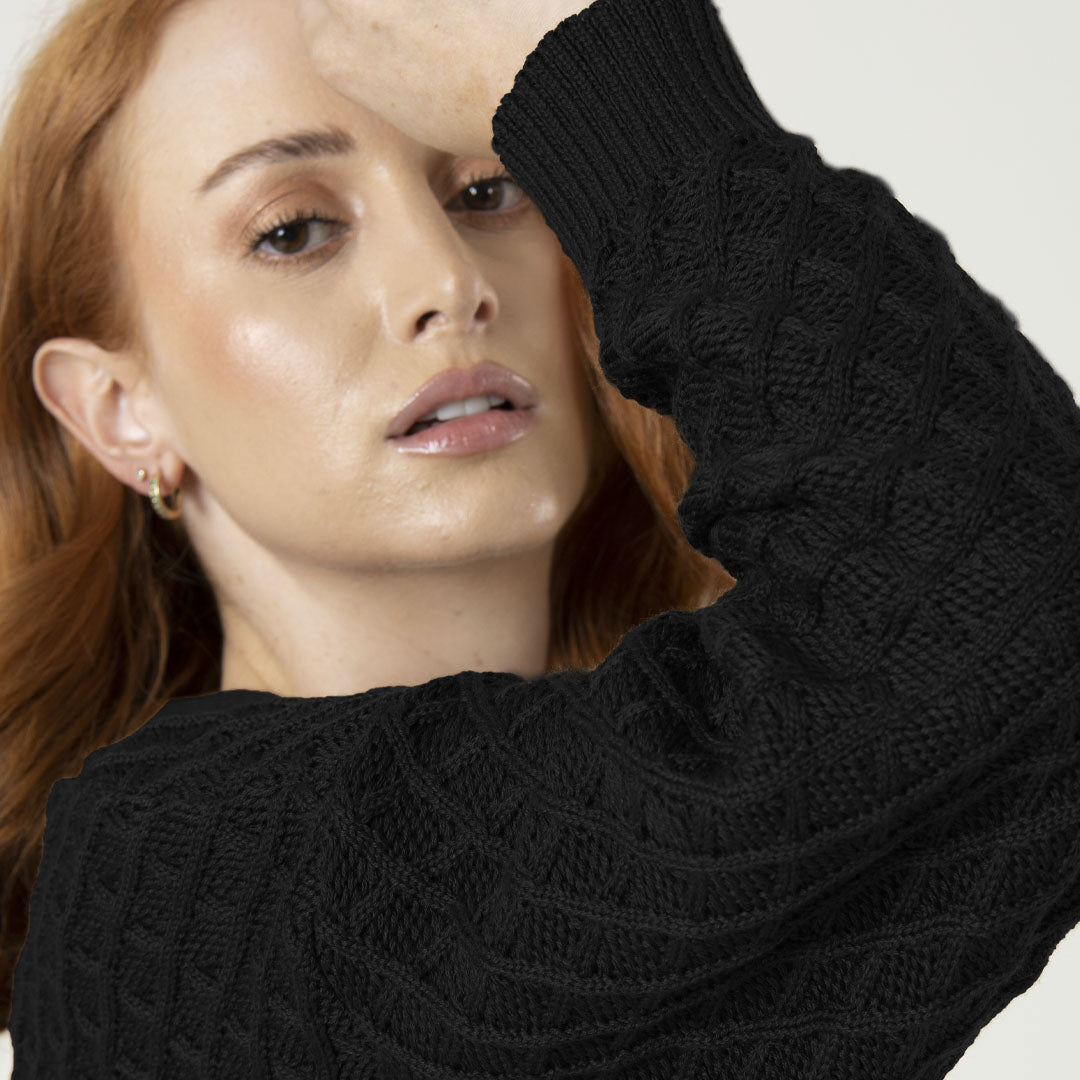 Cardigan Gaia Negro