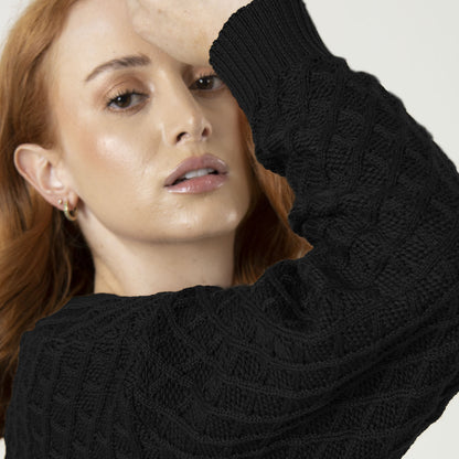 Cardigan Gaia Negro