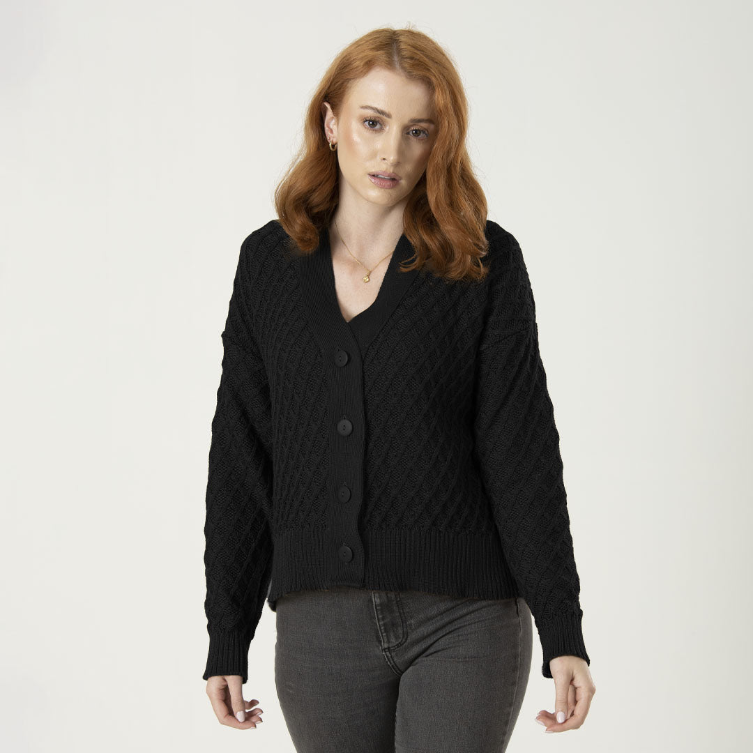 Cardigan Gaia Negro
