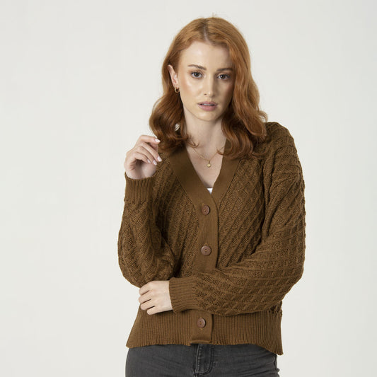 Cardigan Gaia Terracota