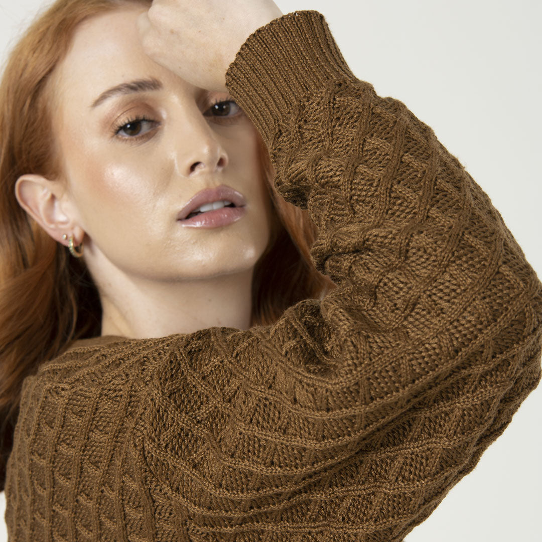 Cardigan Gaia Terracota