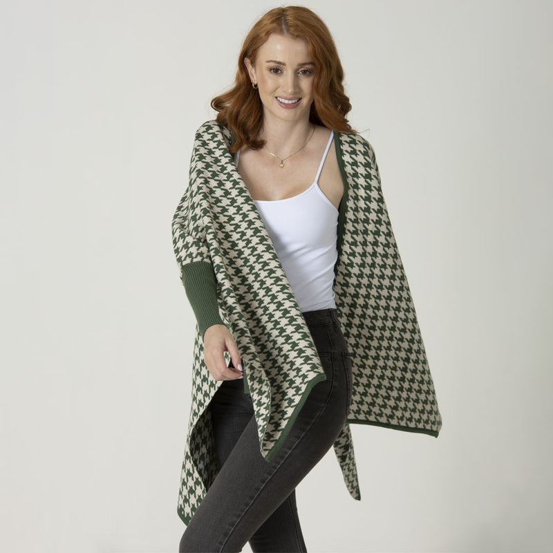 Chal Miriam Beige/Verde