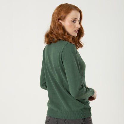 Cárdigan Renata Verde Oliva