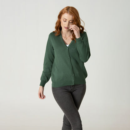 Cárdigan Renata Verde Oliva