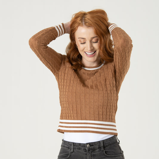 Saco Eliza Camel