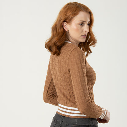 Saco Eliza Camel