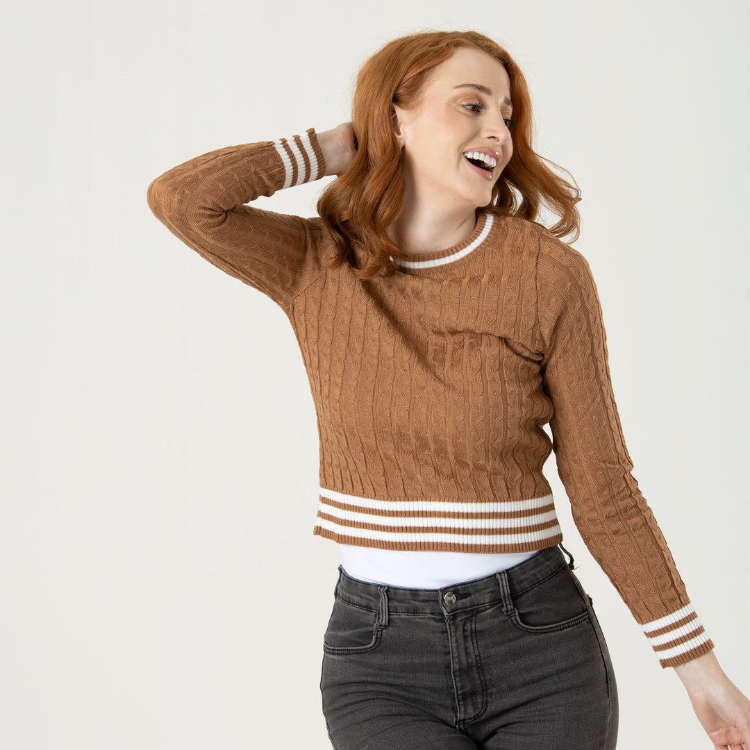 Saco Eliza Camel