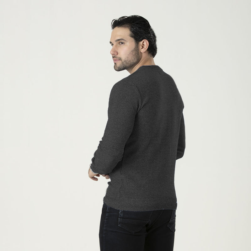 Saco Martin Matizado Gris/Negro