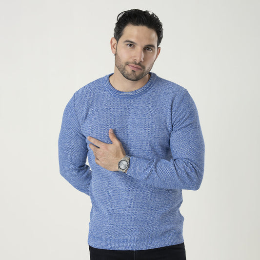 Saco Martin Matizado Azul Claro