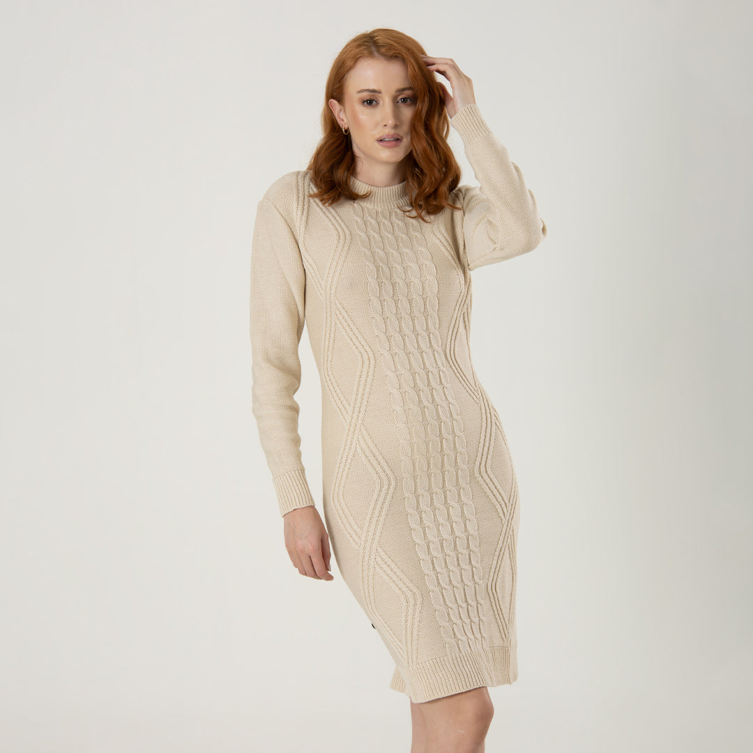 Vestido Samy Beige